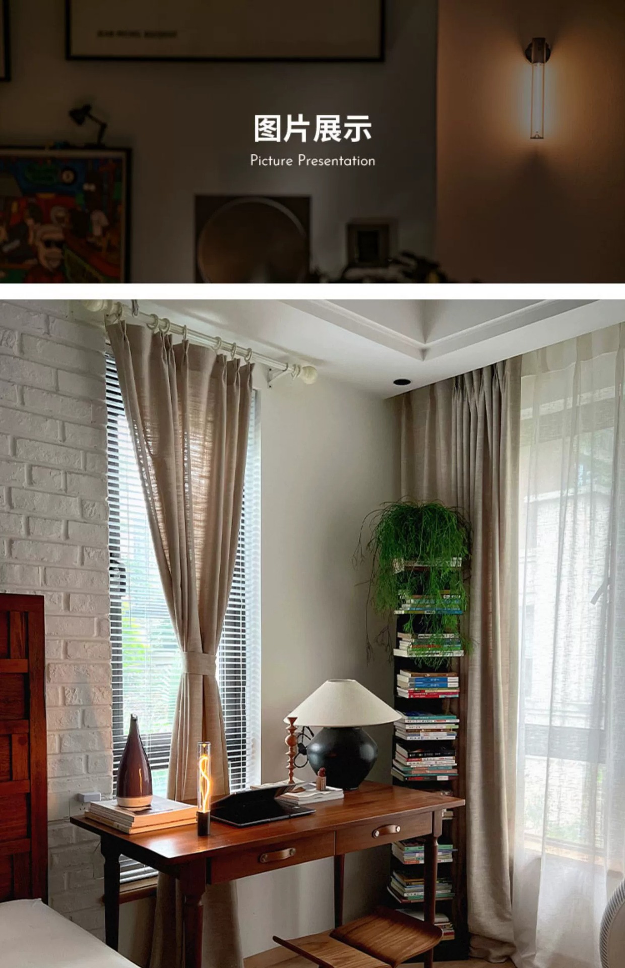 Augelight wireless sensor light, night light, bedroom sleep wake-up light, camping light, gift for boys, rechargeable clip table lamp pic 11