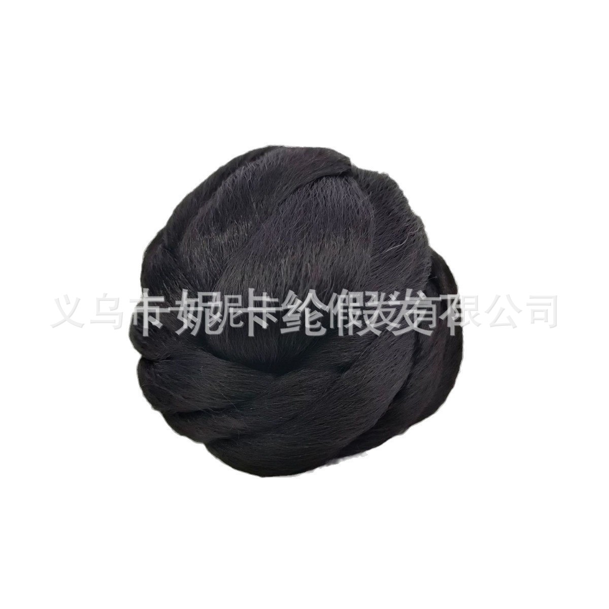 New cross-border best-selling ancient costume bride hairbag, Korean version, seamless wig and bun manufacturer wholesale #2 pic 4