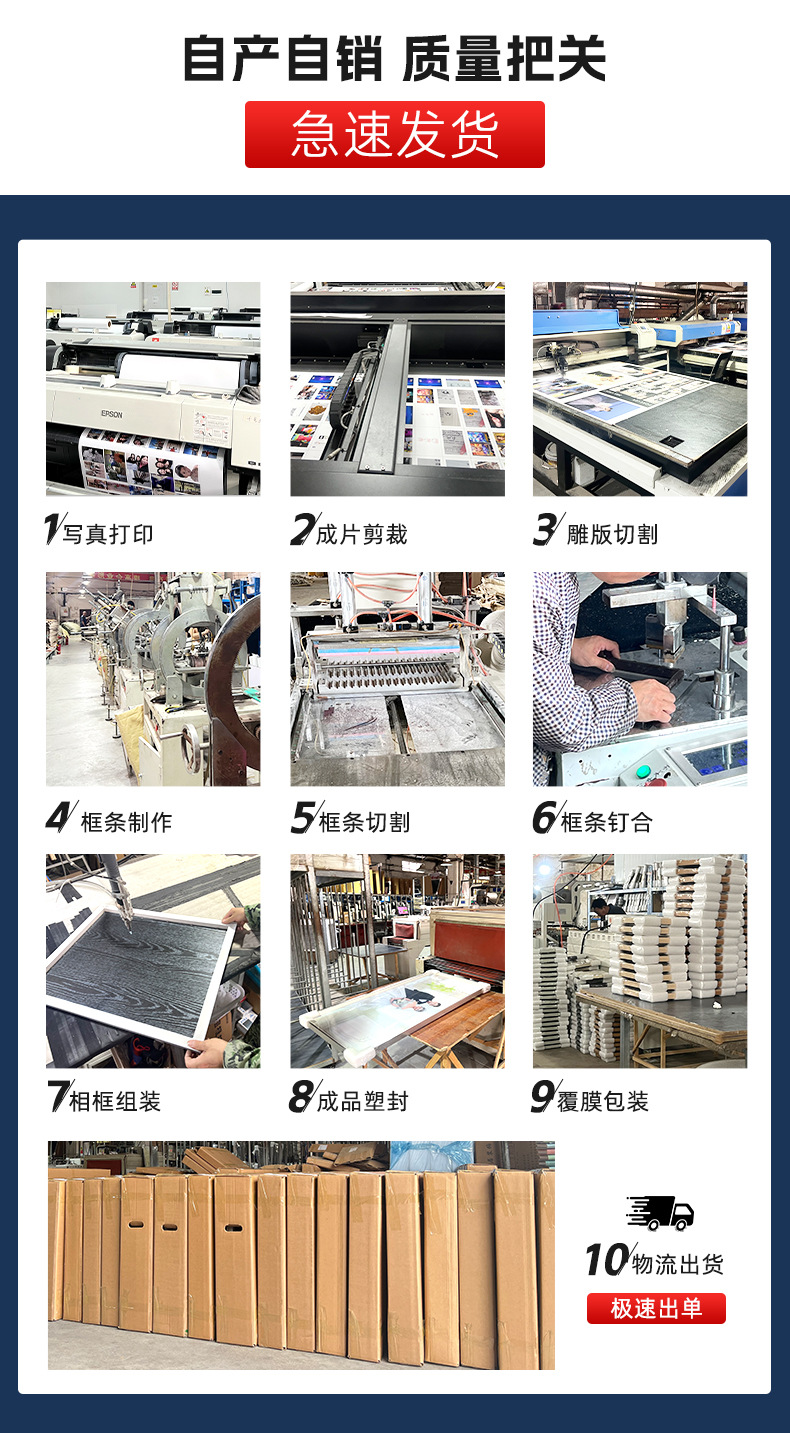 Solid wood texture photo frame, 6-inch, 7-inch, 8-inch, 10-inch, 12-inch wedding certificate wall hanging and table display, PS photo frame, high-end customization pic 19