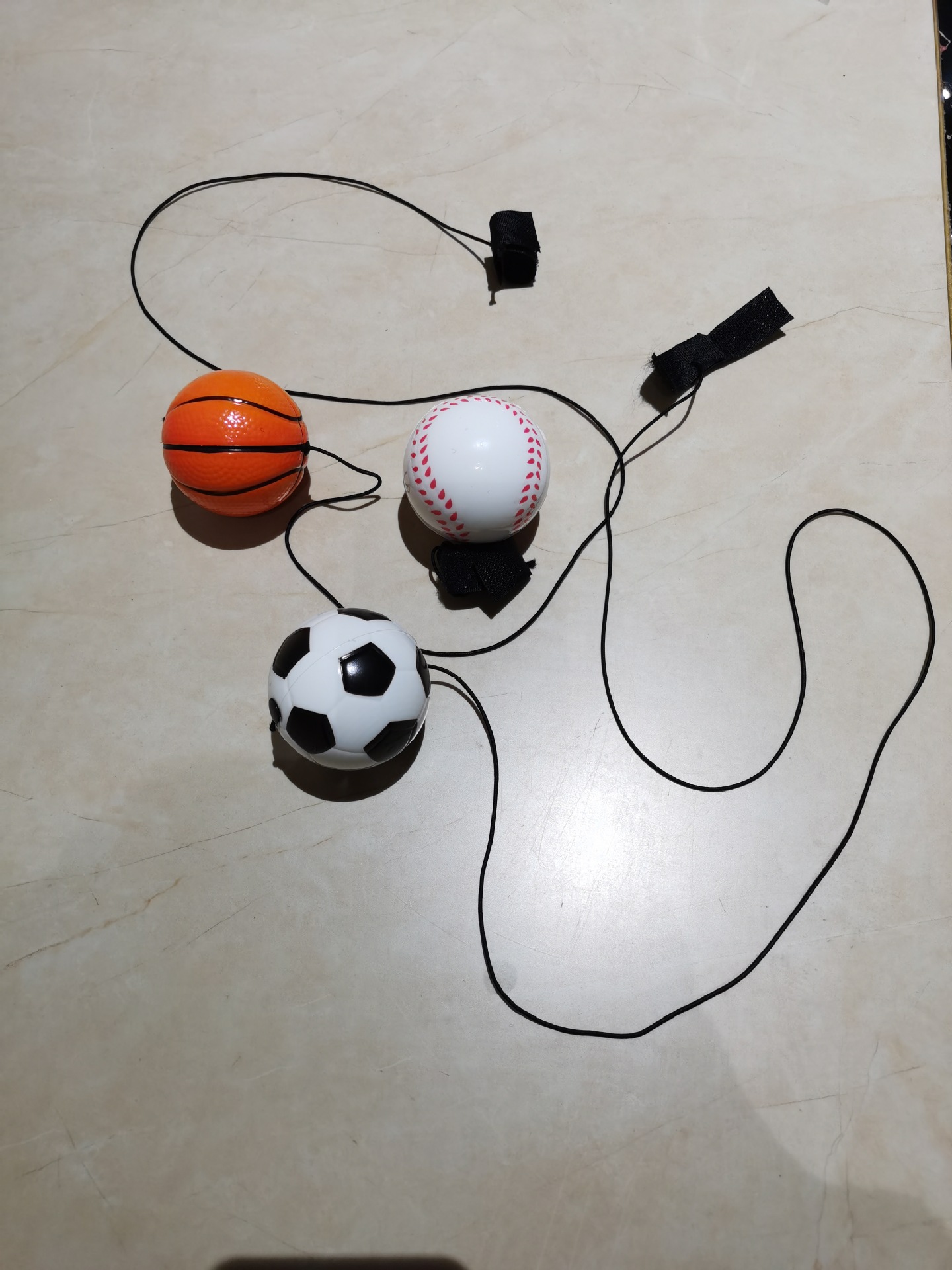 PU高弹老人健身锻炼神器手抛弹力球手腕弹力球创意回弹足球篮球玩详情7