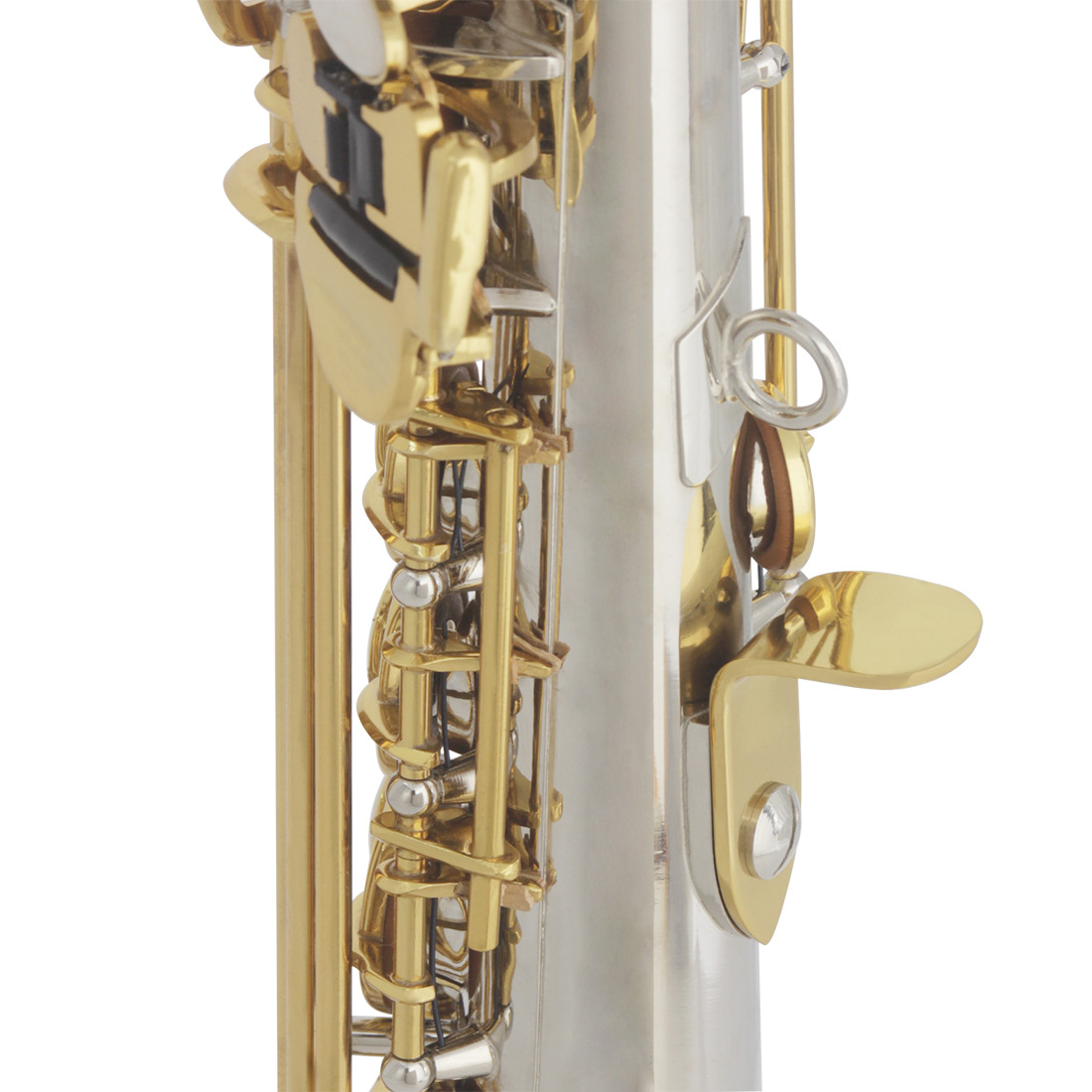 SLADE slade slade sax digital bu-back профессионально играет на скульптуре, белой раковине, серебристой золотой клавиши на саксофоне pic 6