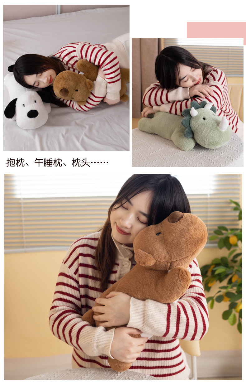 Cute prone throw pillows, animal dolls, plush toys, bed sleeping dolls, soft and adorable dolls, birthday gifts for girls pic 8