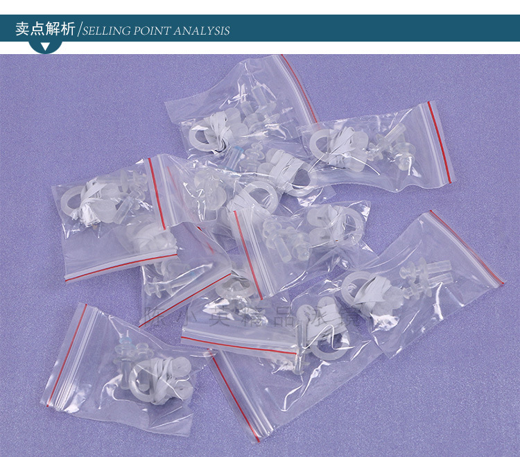 Factory direct sales of simple waterproof nose clip and earplug sets with ropes, wholesale of in-ear soft earplugs pic 2