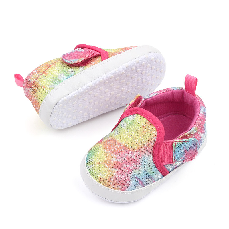 Soft-soled baby shoes for infants aged 0-12 months, indoor walking shoes in color and camouflage, Spring and Autumn 2773 pic 21