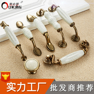 Single-hole round twisted zinc alloy solid thickened light luxury single-grain handle, cabinet, wardrobe drawer, cabinet door, cabinet small handle pic 14