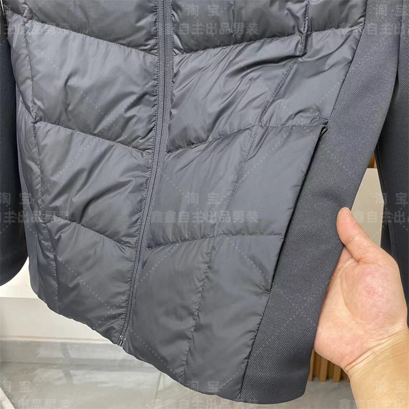 迪家张译同款90白鸭绒立领男士羽绒服运动休闲轻薄款羽绒外套男详情24