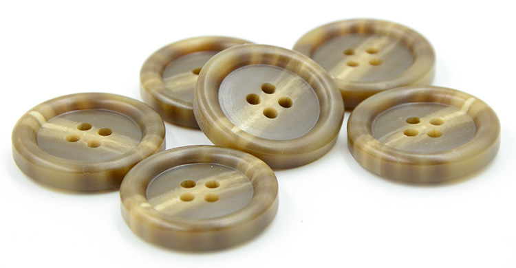 New Joy resin high-end suit buttons, overcoats, windbreakers, sweaters, round four-eye round edge buttons, exquisite matte buttons pic 8