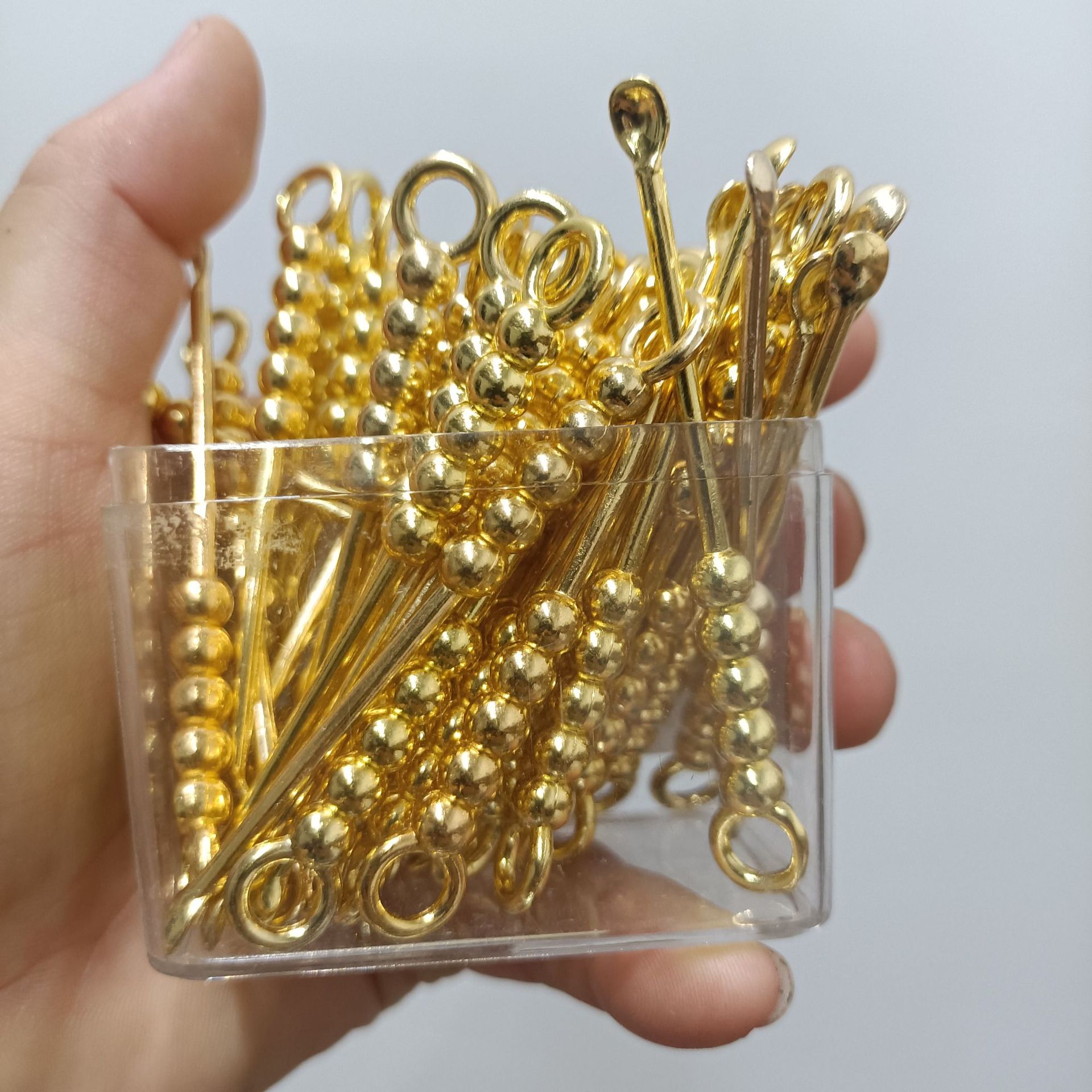 Golden ear spoon E116, golden round ear spoon, metal ear spoon, ear scoop, ear digging machine, 1 yuan wholesale supply pic 7