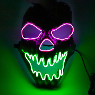 Illuminated Glasses, LED rice nails, voice-controlled bar party gifts, music night club atmosphere supplies, Neon Glasses pic 19