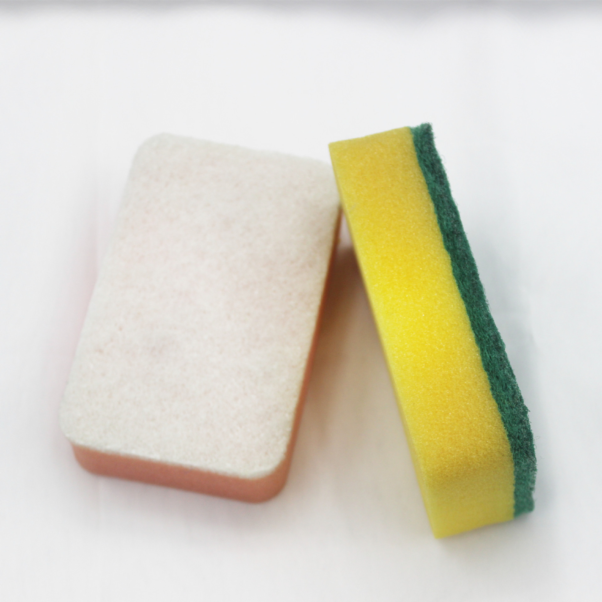 Yijingjie Baili Color sponge Cleaning cloth, 2-piece set of scouring pad, kitchen-specific powerful cleaning and stain removal products, dishcloth set pic 2