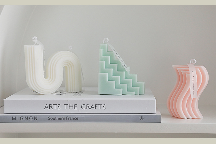 Geometric shape of ins candle aromatherapy ornaments pic 16