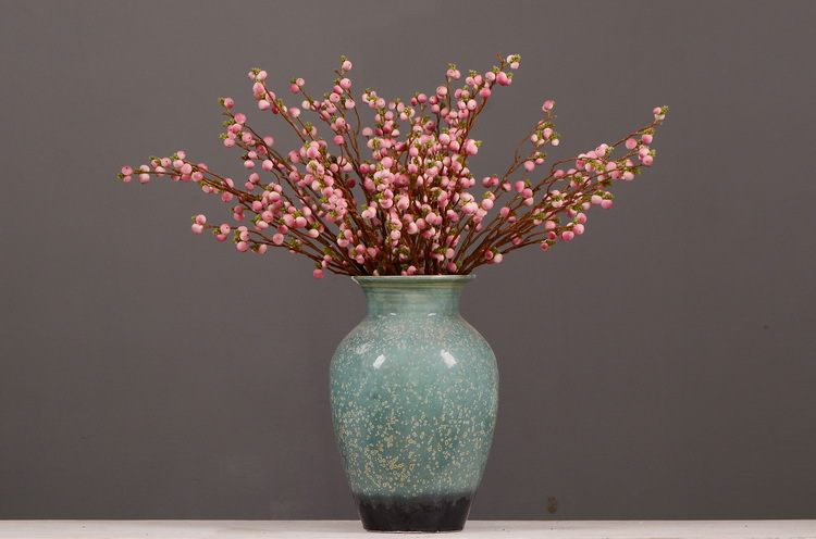 Dongli Wholesale Factory Director Direct sales of artificial ginkgo nuts, artificial flowers, wholesale of artificial flowers, home decorations, living room and dining room flower arrangements, flower art, artificial berries and fruits, one-piece consignment pic 5