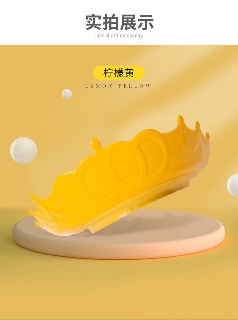 升级版硅胶婴幼儿洗头帽护眼护耳洗澡神器宝宝浴帽小孩洗发防水帽 pic 13