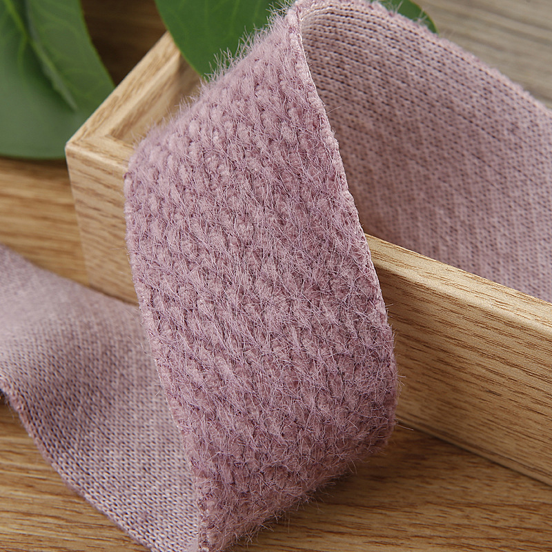 Green pine ribbon D5-83, single-sided woolen webbing, bow, hair accessory material 2.5cm/3.8cm, clothing, shoes, flowers, hats, accessories, plush corn kernels, ribbons, colored ribbons, satin ribbons, Korean webbing pic 8