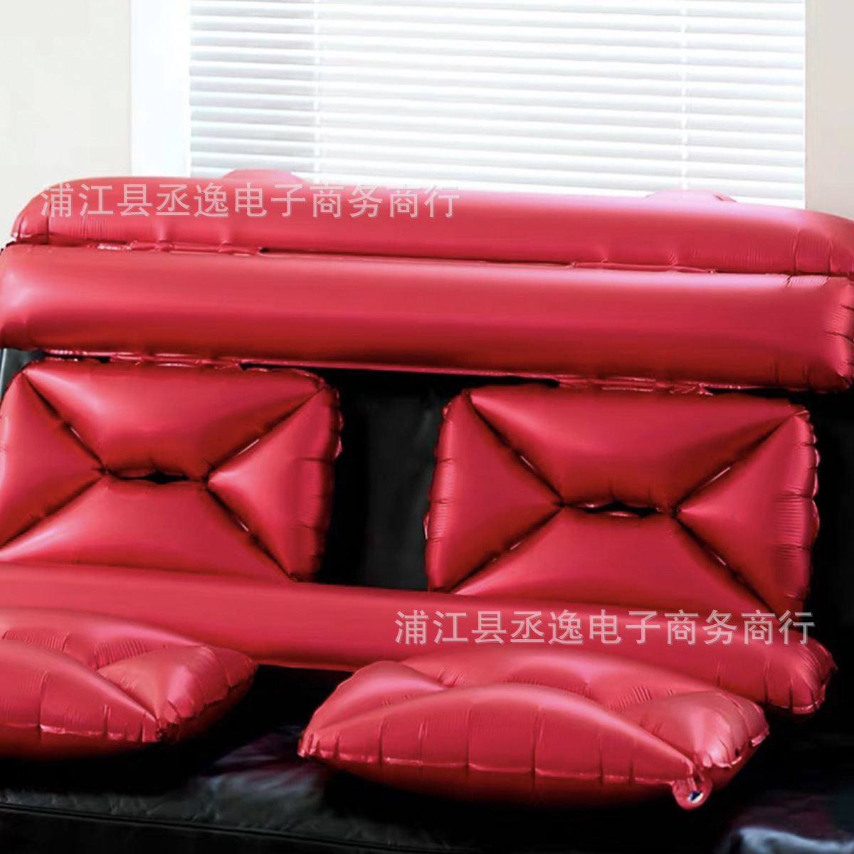 New super-large matte red double-happiness character aluminum film balloon for engagement, proposal, wedding room decoration and arrangement pic 5