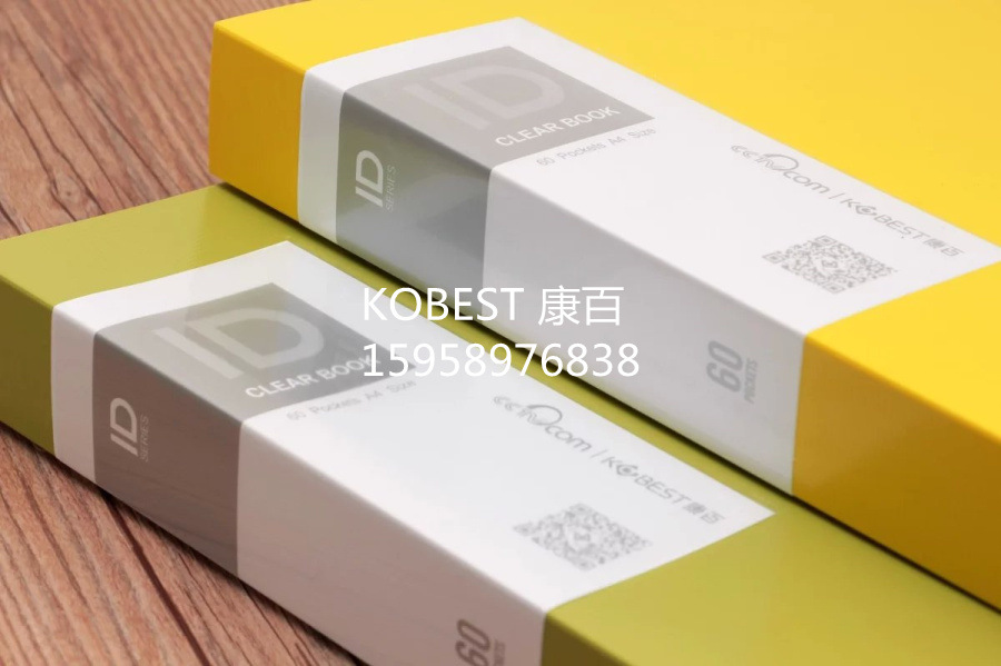 Kangbai A4 document book 20-page transparent insert bag, drawing album holder, engineering drawing album poster collection A4320 pic 33