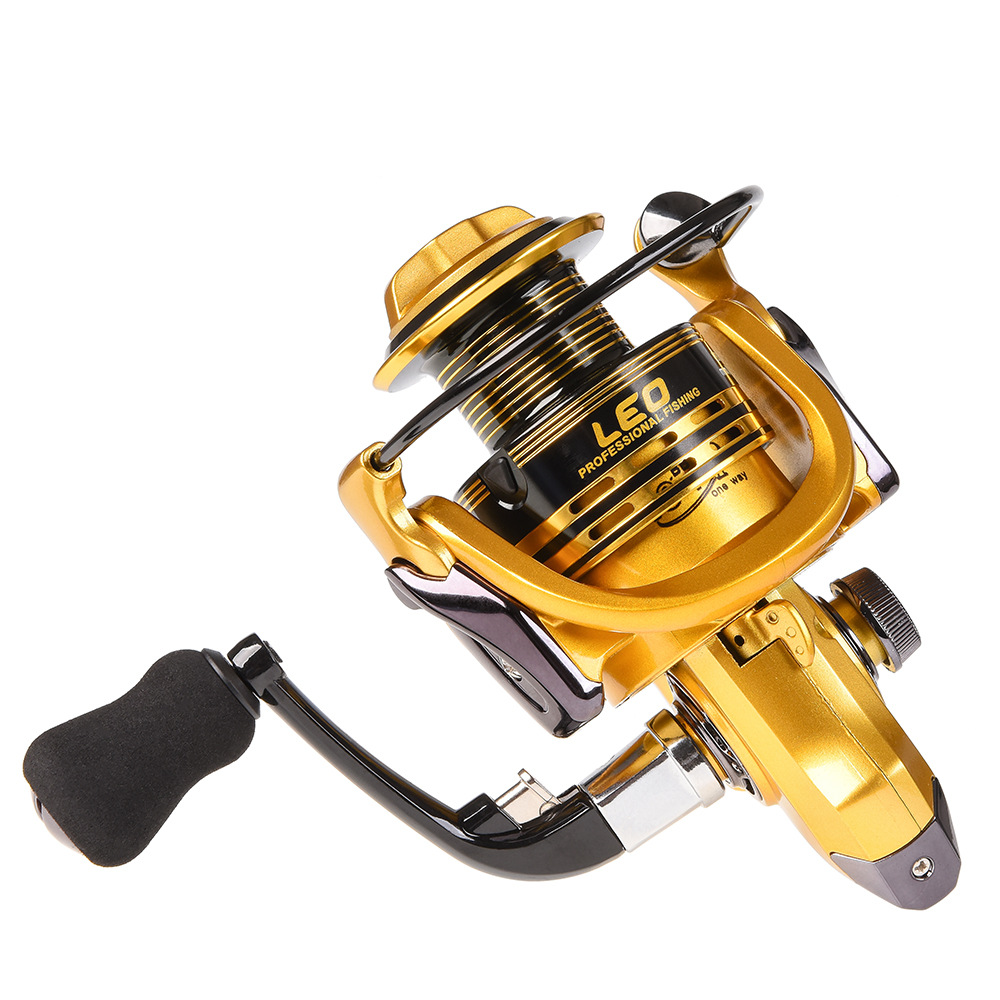 27600 LEO/ LeOU [GT Series Spinning Wheel Fishing Reel] Metal wire rocker arm gapless fishing reel and fishing gear pic 4