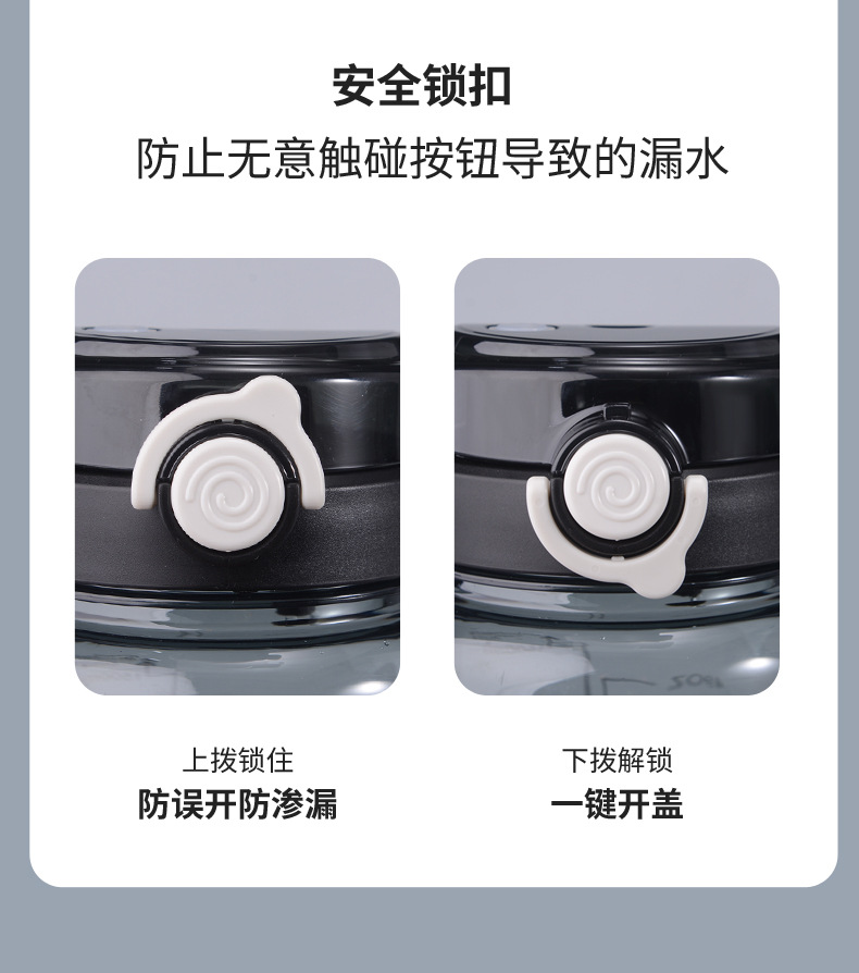 高颜值大容量塑料水杯耐高温太空杯男女生通用健身运动吸管杯杯子详情7