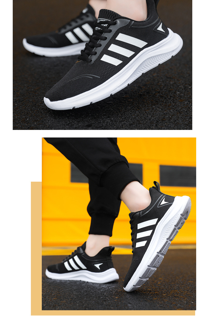 男鞋新款夏季男女同款透气运动鞋镂空时尚休闲鞋运动鞋超轻鞋跑步详情11