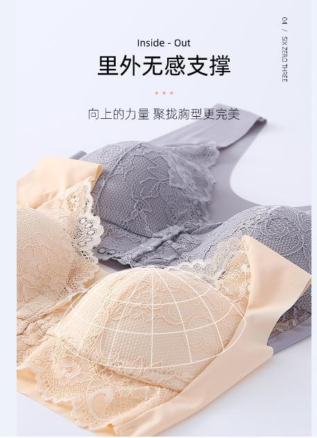 跨境外贸厂家批发前开扣大码无钢圈文胸大胸显小舒适透气女士内衣详情21