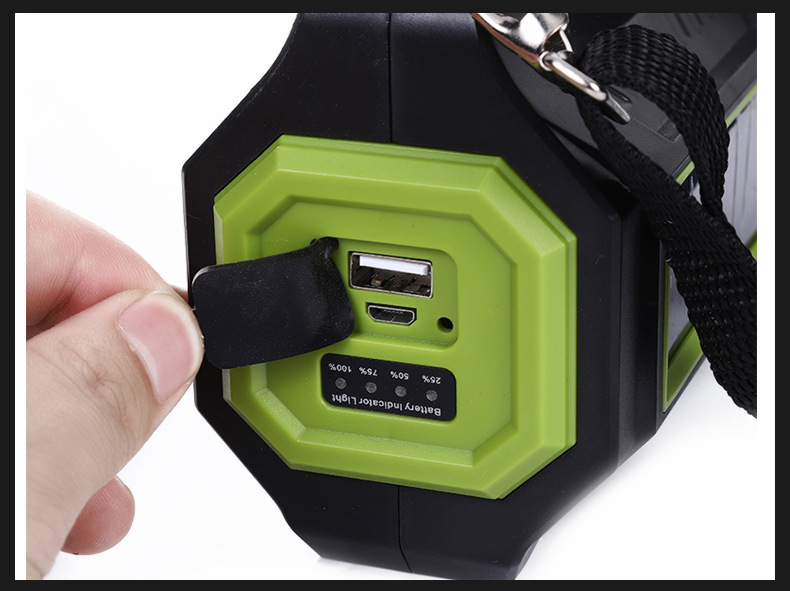 户外野营探照灯厂家供应 远射LED手电筒长续航户外照明电筒详情13