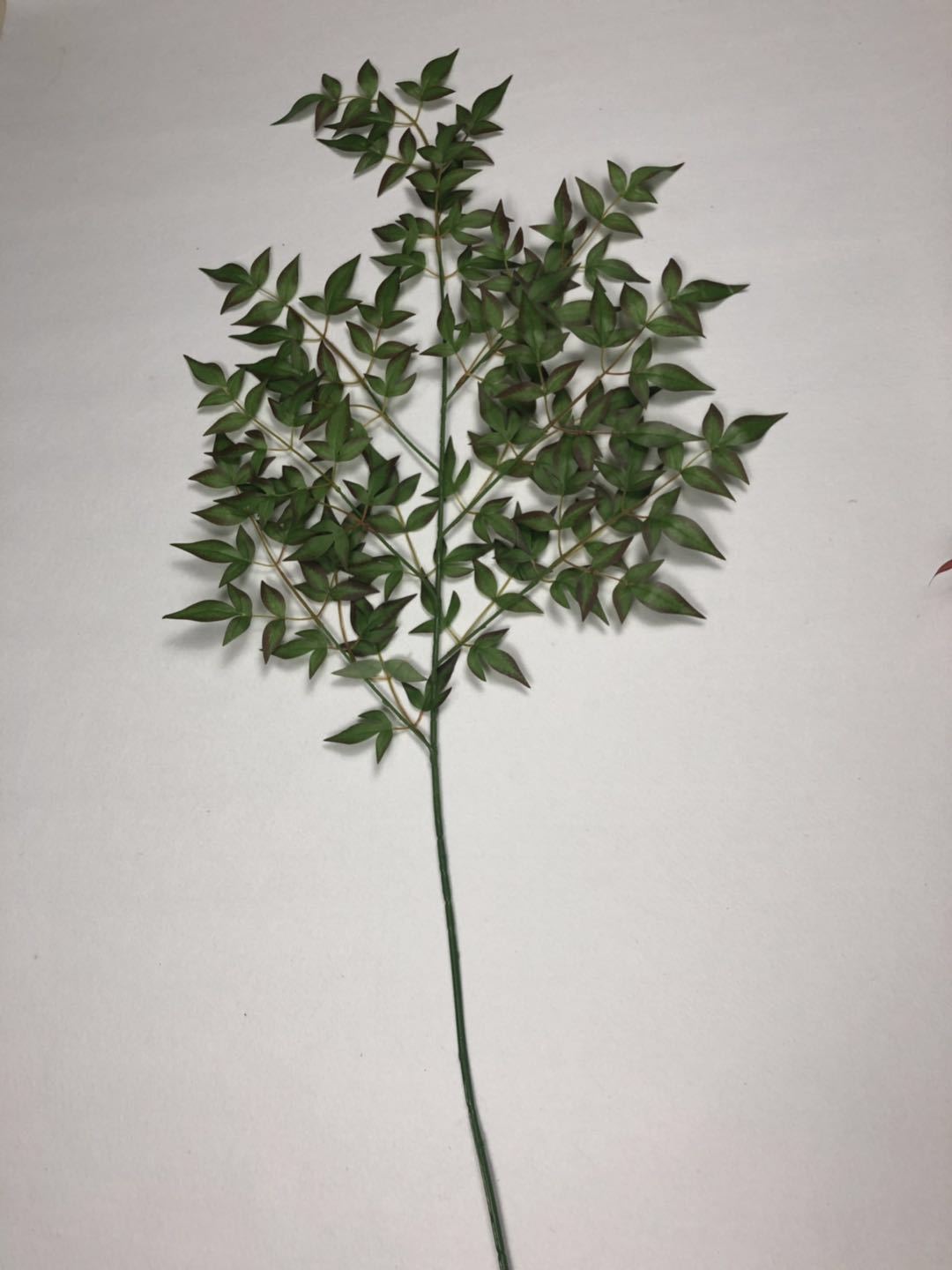 Simulated Nandina bamboo leaves and branches, wedding props, simulated leaves, artificial leaves, simulated branches, garden branches, simulated leaves pic 15