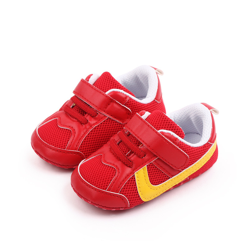 3-6-12 months old baby shoes: Comfortable and breathable mesh baby shoes, anti-slip soft-soled walking shoes M22-3 pic 5