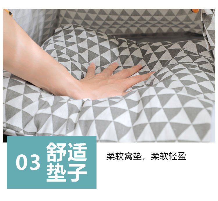 宠物帐篷狗窝 可拆洗麻布狗狗帐篷 宠物窝宠物垫宠物用品批发详情7