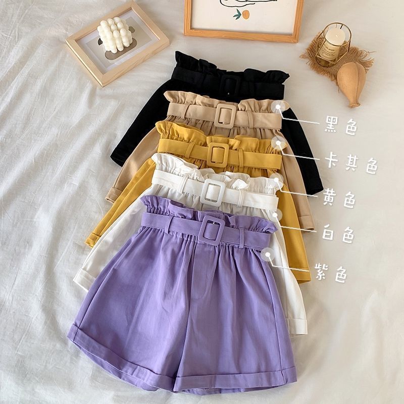 Cool girl summer fresh Korean-style sports shorts, wide-leg thin style, 100% bestseller, trendy, quick-drying, versatile and casual pic 30