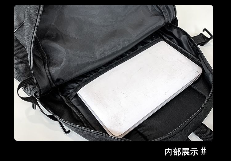 2021 Korean version fashionable couple style cartoon print cool backpack, large-capacity trendy schoolbag for junior and senior high school students pic 64