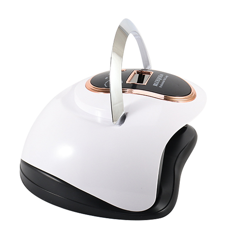 V8 Nail Art Lamp 168W high-power nail dryer with handle, digital display adjustable intelligent nail art light therapy lamp pic 17