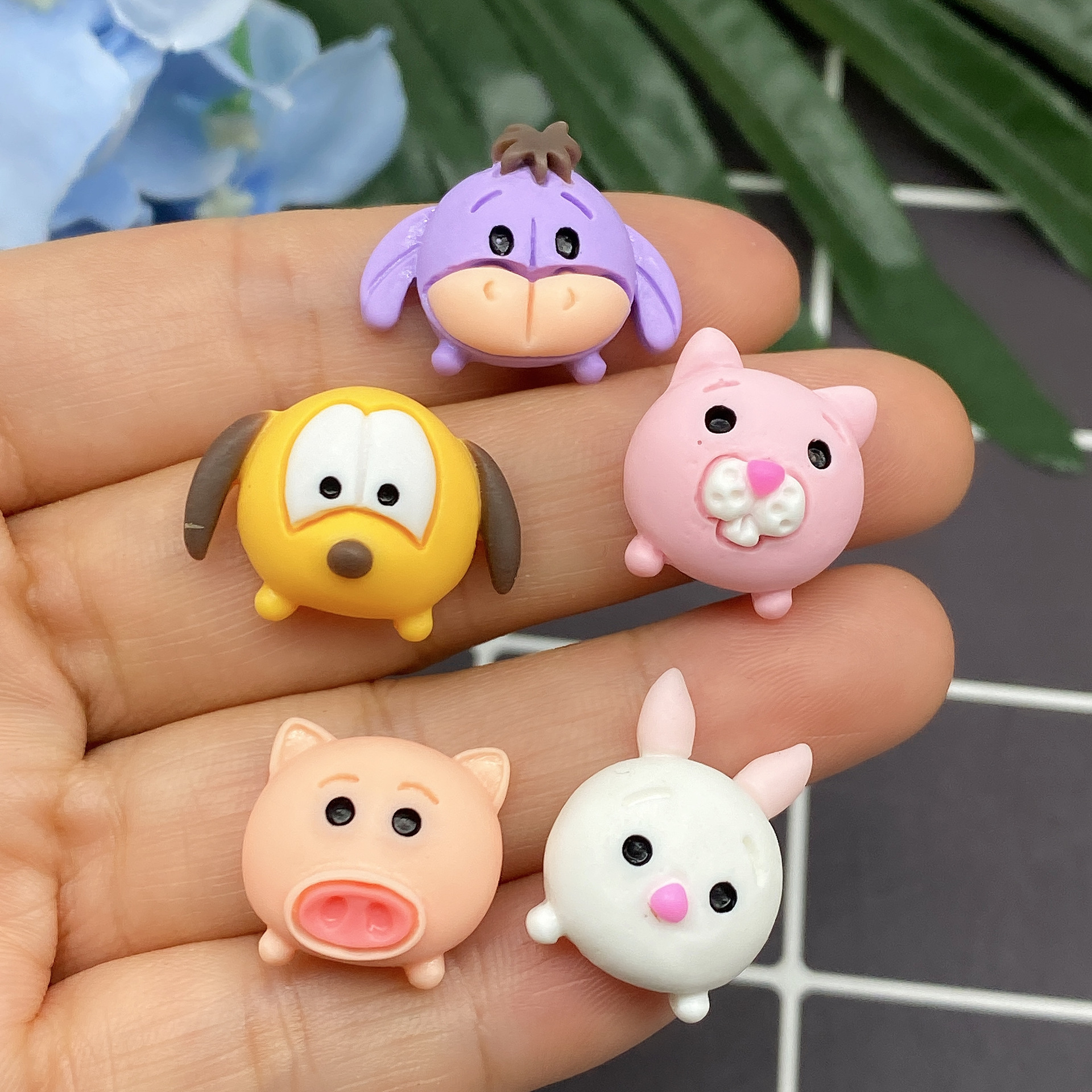 树脂配件饰品帽子贴片史莱姆内放DIY日韩风哑光笑脸厂家直销详情88