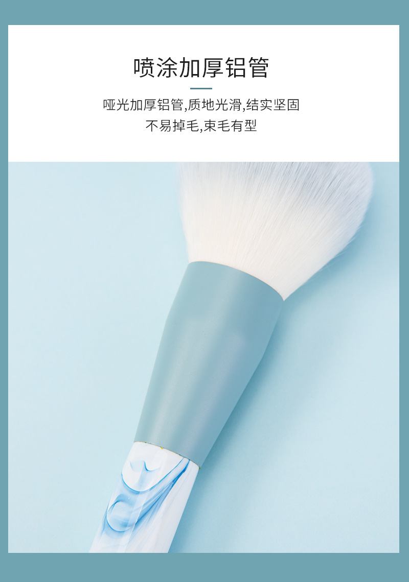 Flower Sky Super Soft Bristle Makeup Brush Set, Cangzhou Blush Brush, Powder Brush, Dot Color Brush, Blade Brush, Makeup brush pic 5