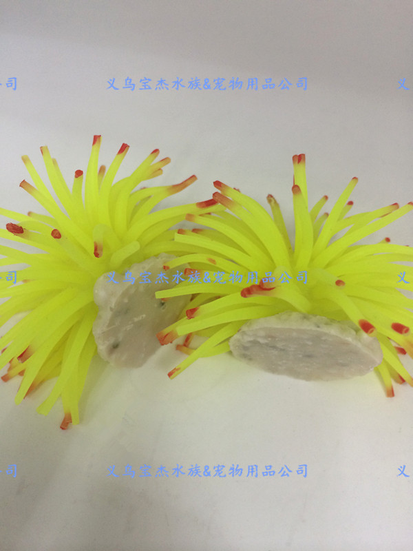 Fish tank simulation aquatic plants, corals, soft ornamental fish, large sea urchin balls, aquarium supplies, landscape decoration, foreign trade pic 37