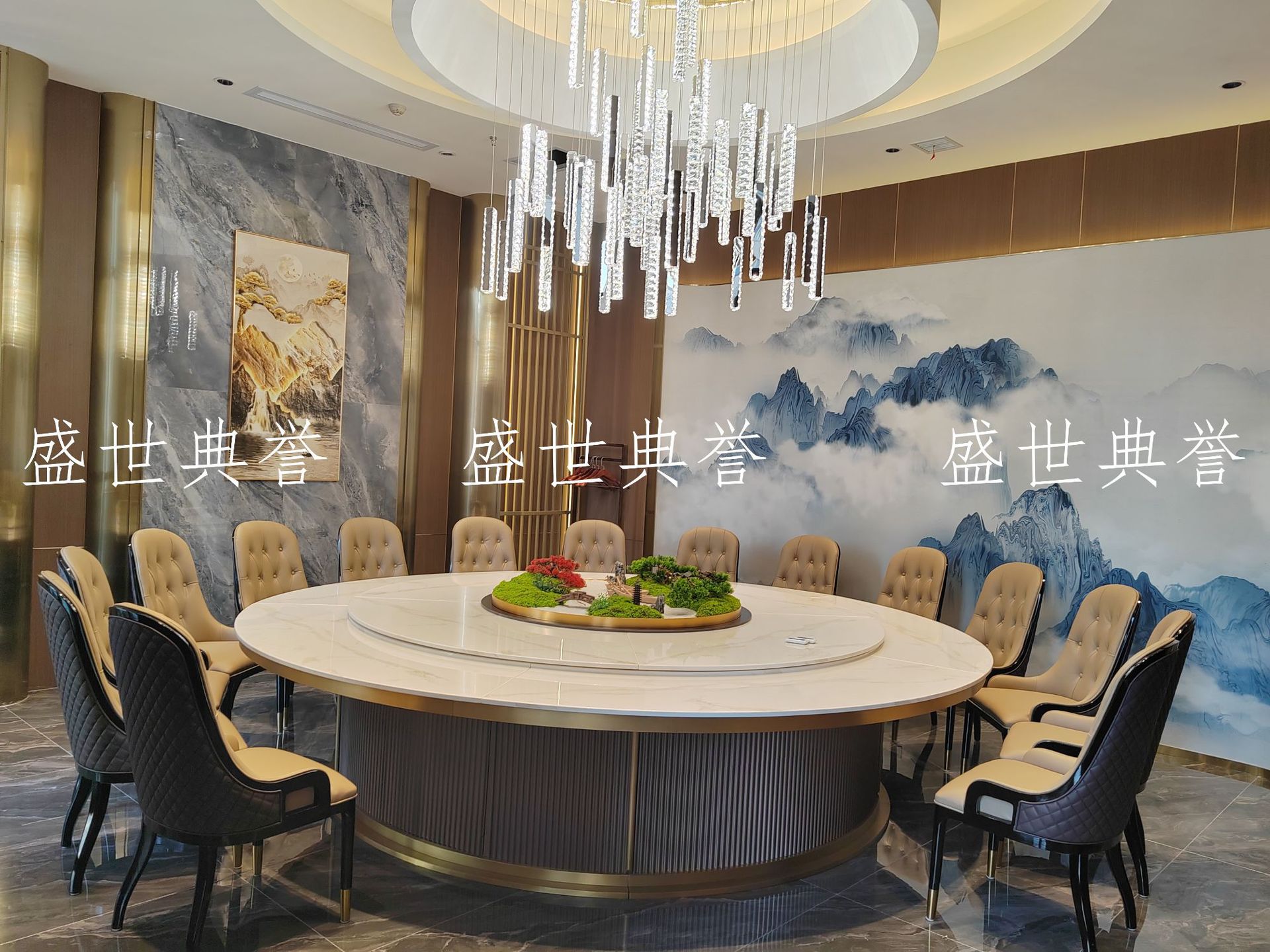 Solid wood dining tables and chairs for five-star hotels in Dalian, modern soft-padded chairs for seafood restaurants, and light luxury solid wood chairs for high-end clubs pic 17