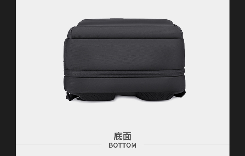 旅行男士双肩包高级感时尚女背包潮商务防水电脑包大容量尼龙书包详情23