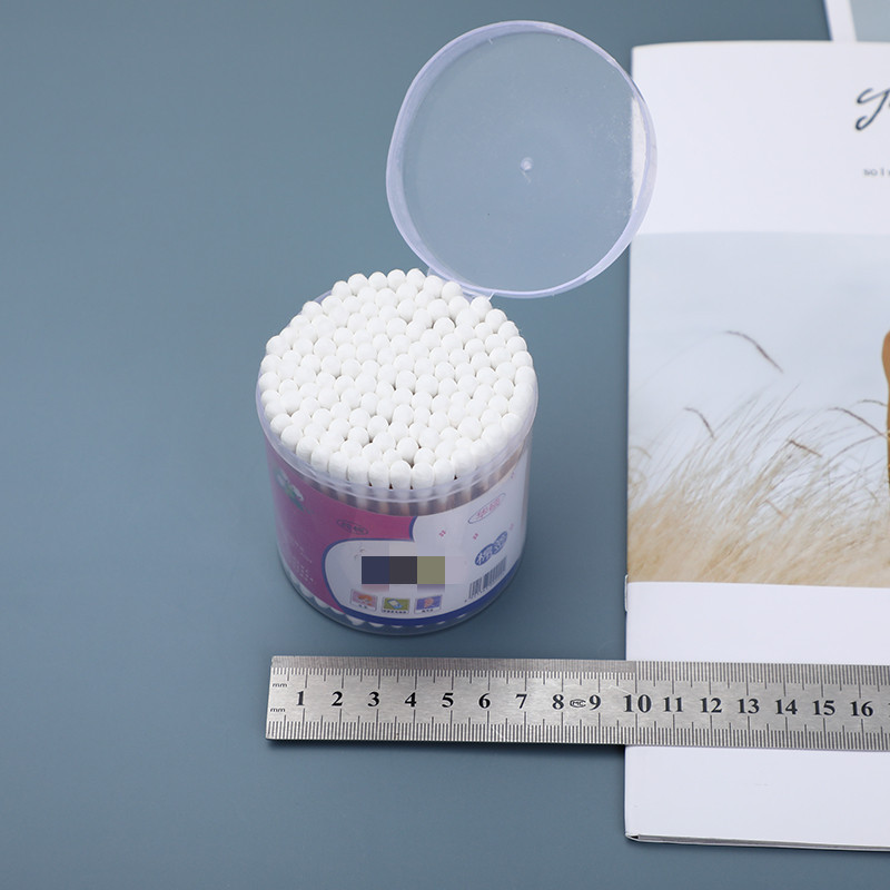 双头圆筒木棒棉签 棉花棒化妆棉花棒 美容卸妆棉棒 2元批发地摊地摊地摊详情17