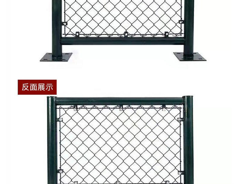 Basketball court fence net, stadium enclosure net assembly chain link net, wire coated plastic court protective net, court enclosure net pic 8