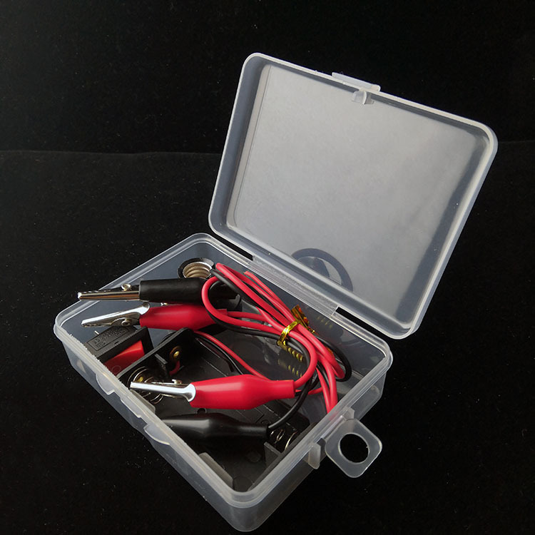 学生DY科学小实验试管套装学生串联电路接线电池盒电珠导红黑线智力开发实践科普小制作详情1