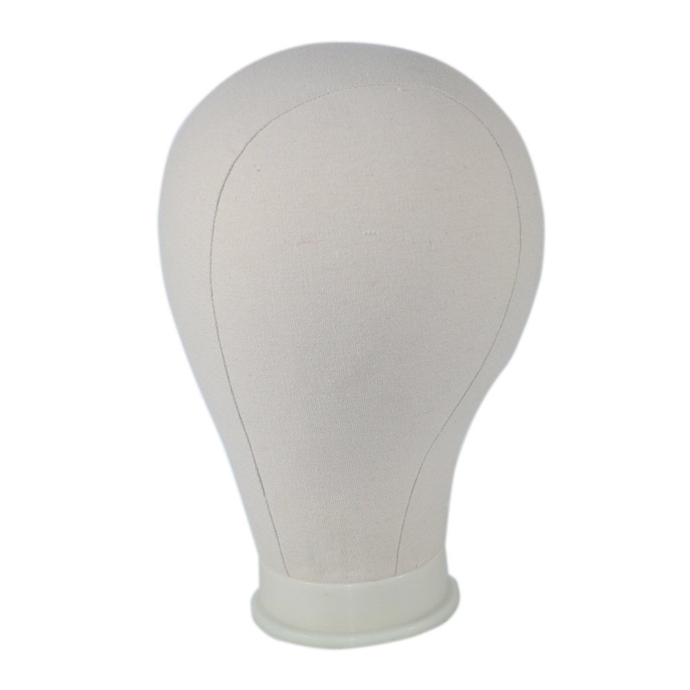 Canvas wig head mold shaping head, styling head, needling practice head, filling canvas head mold pic 2
