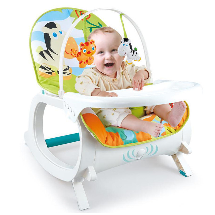 Baby-soothing gadgets: Newborn rocking bed, baby electric cradle, multi-functional dining table and chair for lulling kids to sleep, baby rocking chair pic 8