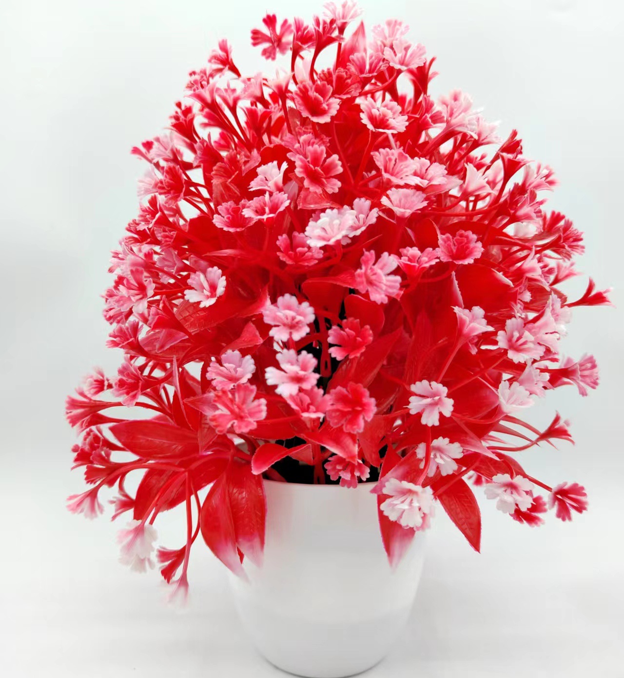 Hongsheng simulation process spherical flower tree desktop ornaments, hotel and office decorations, home furnishings pic 4