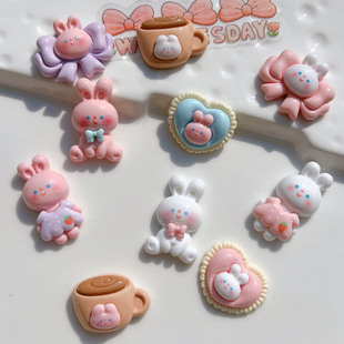 Wholesale acrylic accessories, diy hair accessories, hair strings, cream glue, phone cases, clothing, handcrafted materials, glossy discs pic 3