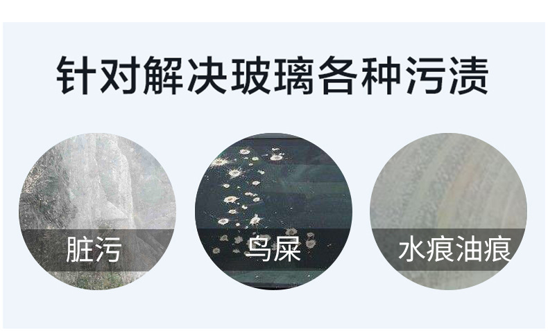 新款固体雨刷精汽车玻璃水车用雨刮精浓缩装玻璃清洁清洗剂泡腾片详情5