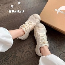 厚底粗跟英伦风小皮鞋女2024新款春秋季一脚蹬女鞋单鞋黑色乐福鞋详情13