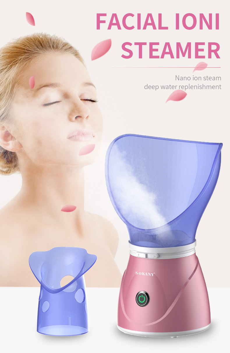 Cross-border SOKANY1029 Facial Steamer, home beauty device, Hydrating Device, Spray, Nano Mini Facial steamer, Moisturizing pic 1