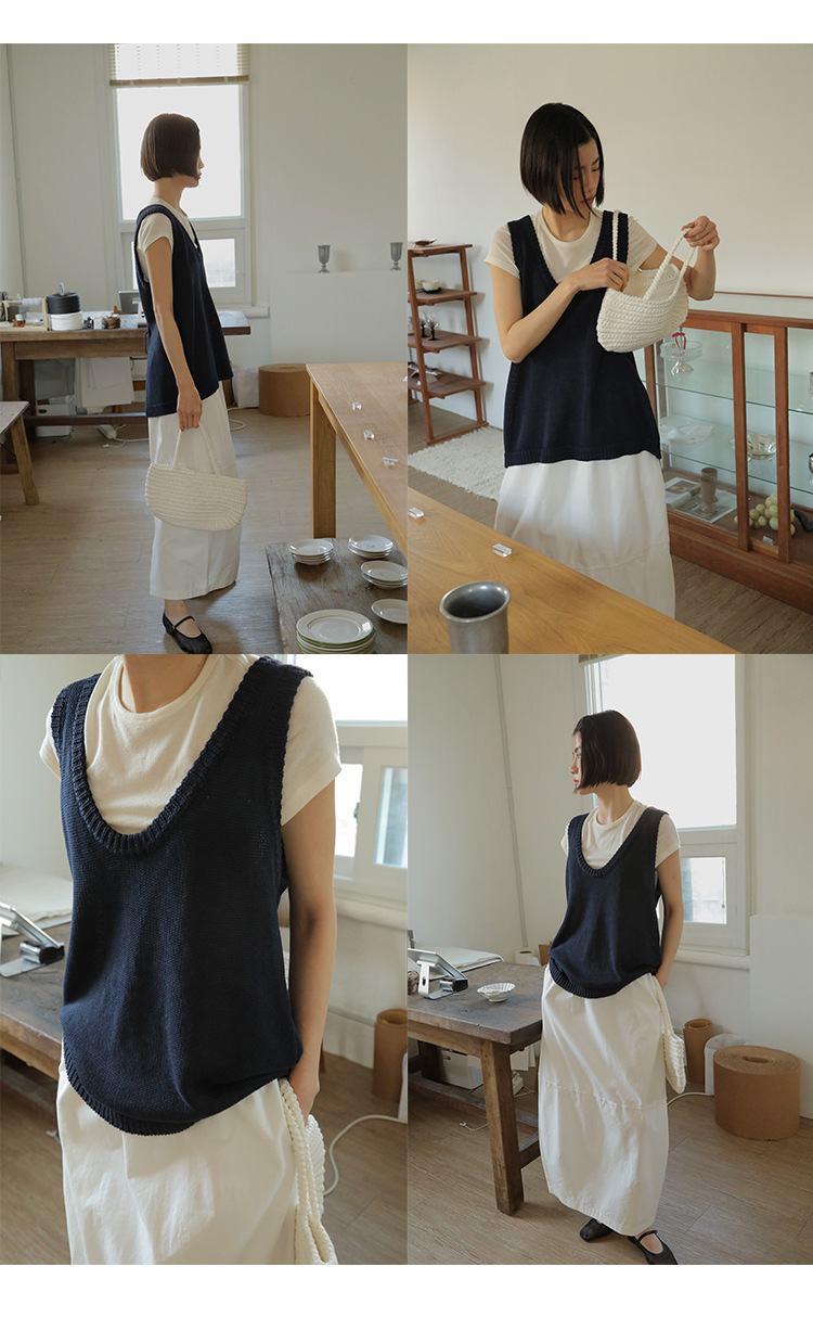 Simple and comfortable, zero-pressure, skin-friendly Tencel wool drape T-shirt, round-neck slim short-sleeved top 00113 pic 35