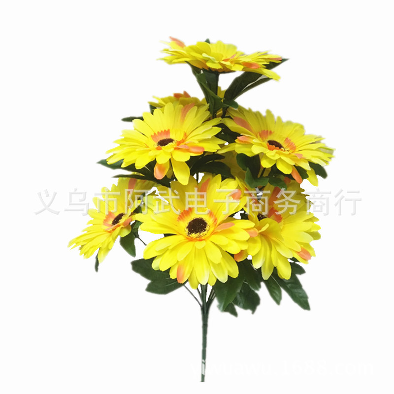 10 artificial rose decorative flowers and chrysanthemums for tomb-sweeping during the Qingming Festival pic 6