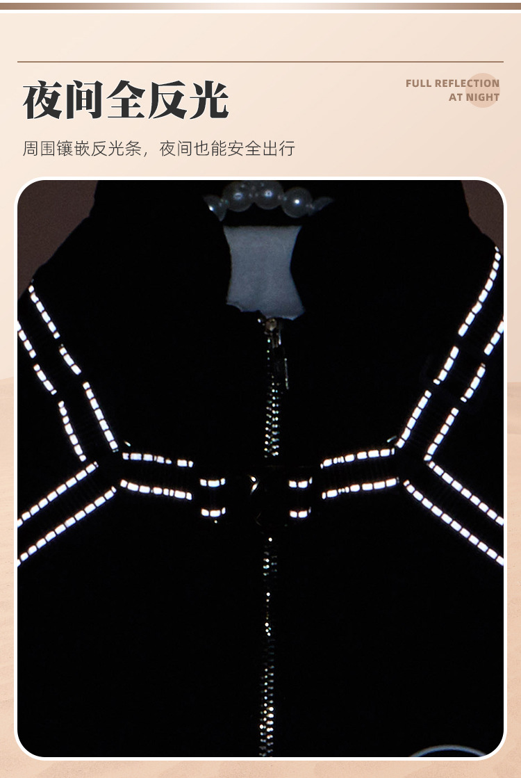 跨境专供宠物衣服秋冬保暖狗狗棉衣加绒加厚反光背带衣服宠物用品详情10