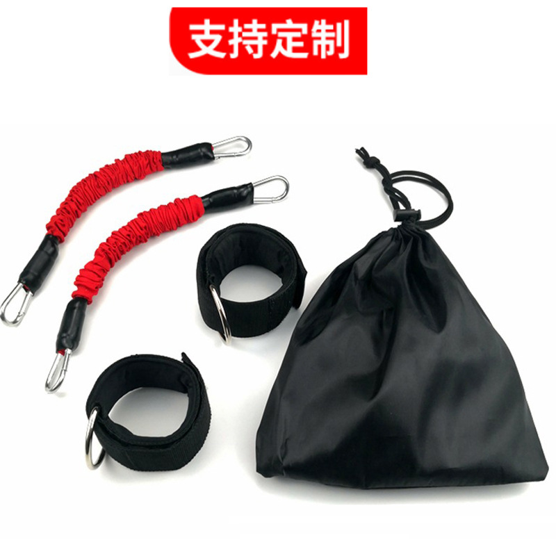 拳击阻力带腿部腰部力量训练器篮球跳跃搏击弹跳训练器拉力绳套装详情4